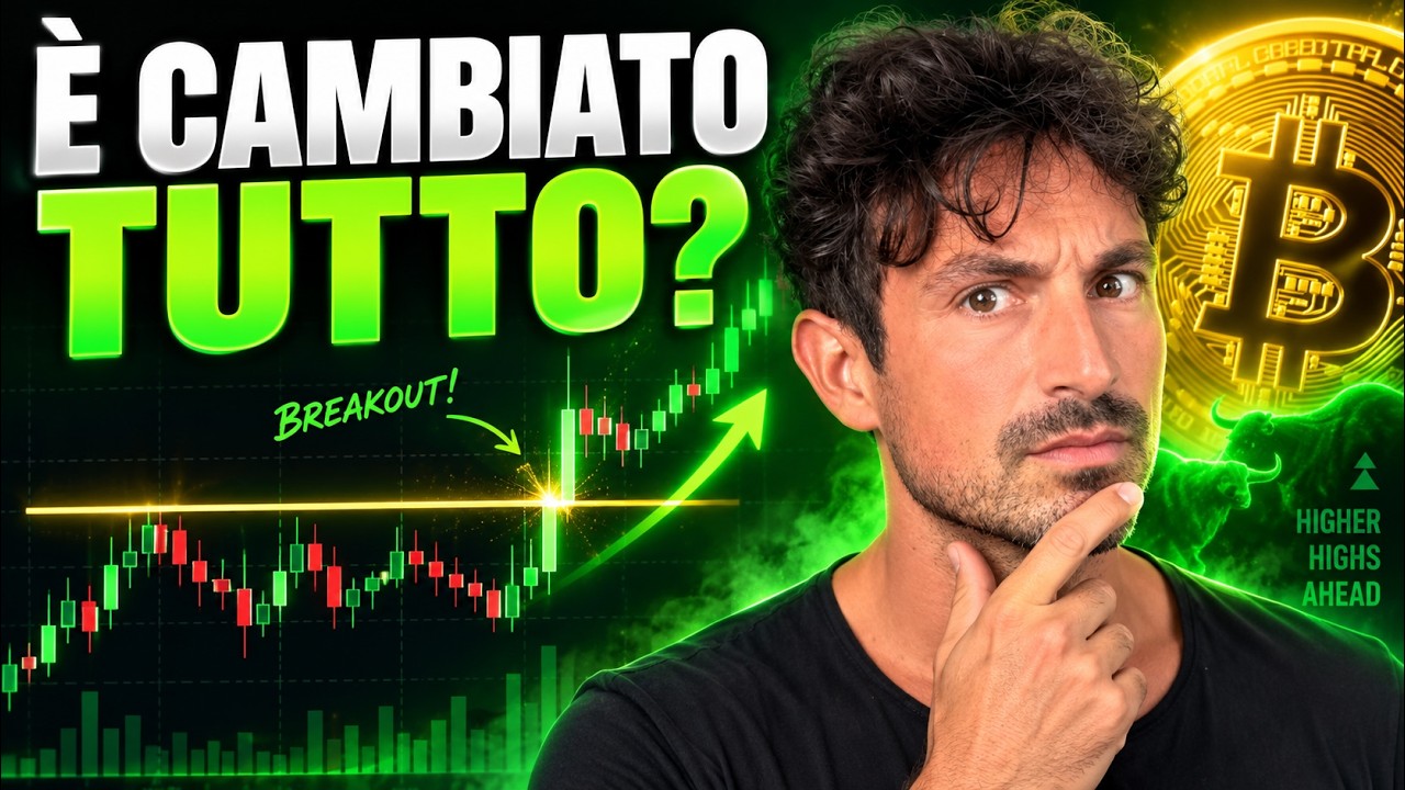 BITCOIN, CRYPTO: STA SUCCEDENDO QUALCOSA DI ENORME (ASCOLTA!!)
