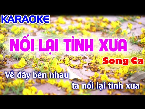 Karaoke Nhạc Sống - Nối Lại Tình Xưa  (Song Ca) - Điệu Cha Cha Hay Nhất 2019