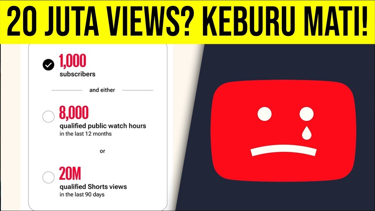 Kenapa Jadi Youtuber Akan Semakin Susah?