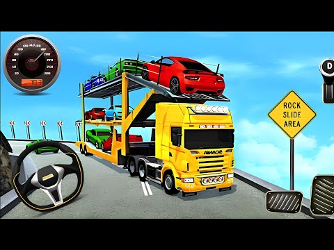 Trailer Cargo Truck Driver Simulator - Crazy Car Transporter Driving 3D - Android GamePlay