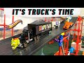 All Heavyweight | Diecast Hot Wheels Truck Racing