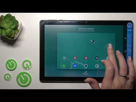 How to Change Lock Screen Wallpaper on ALCATEL 3T 10 4G / Change Wallpaper on Alcatel Tablet