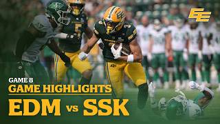 Game Highlights: Week 9 | Edmonton Elks vs Saskatchewan Roughriders | 08.01.26