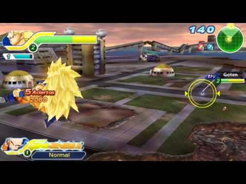 Gameplay de Dragon Ball Z Tenkaichi Tag Team