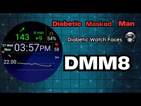 DMM8 Diabetic Watch Face