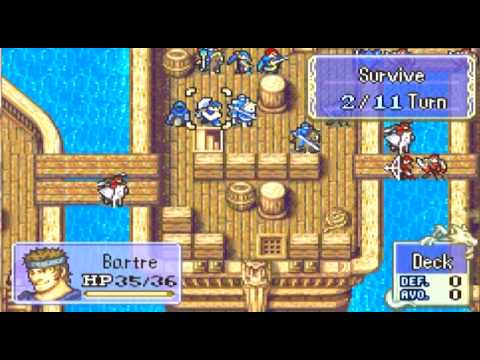 Fire Emblem Hector's Story w/ Commentary Part 13 - Pirate Ship