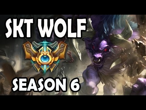 SKT T1 Wolf Alistar vs Tahm Kench Support Ranked Challenger Korea