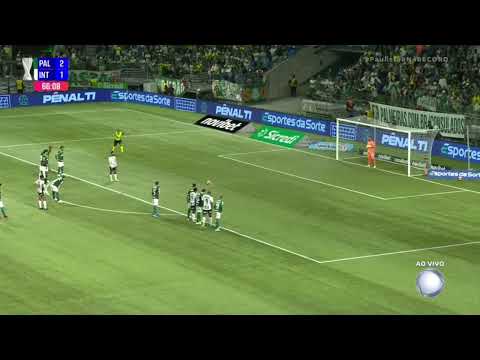 Gol da Inter Juninho Palmeiras 2 x 2 Inter de Limeira