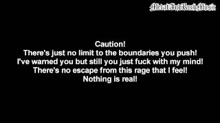Bullet For My Valentine - Waking The Demon | Lyrics on screen | HD