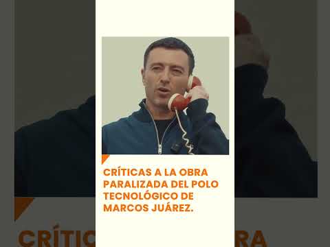 Críticas a la obra paralizada del Polo Tecnológico de Marcos Juárez.