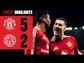 FIVE STAR PERFORMANCE ️ Man Utd 5 2 Leicester Highlights