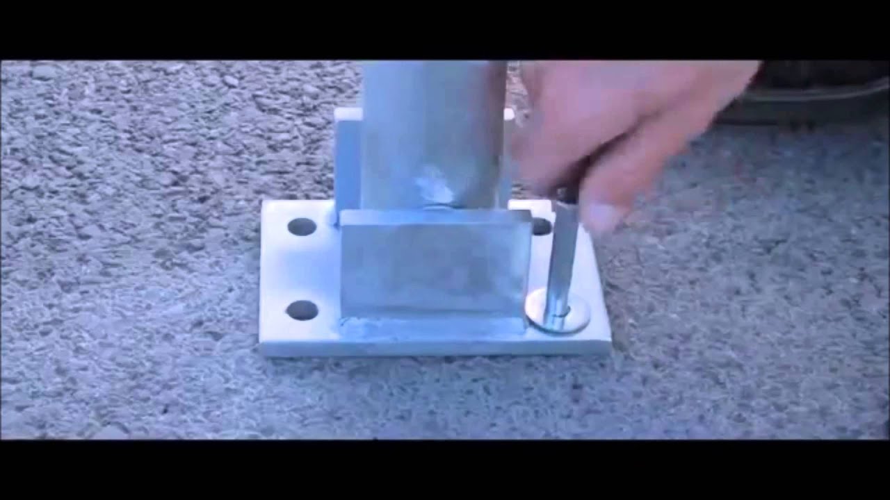 How To - Quickly Install A Padlock Parking Post