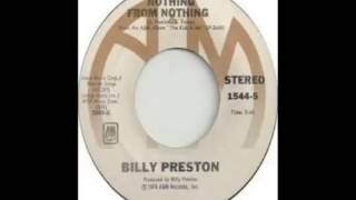 Billy Preston Nothing From Nothing