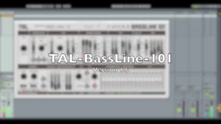 Video thumbnail for Togu Audio Line - TAL BassLine-101 Update 1.6 by SYNTH ANATOMY