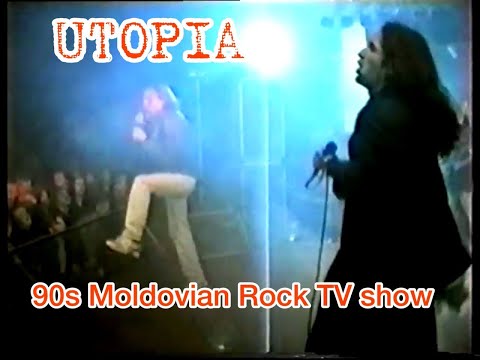 UTOPIA-Cult Music Rock Band (MoldovaTV late 90s (UTHOPIA))