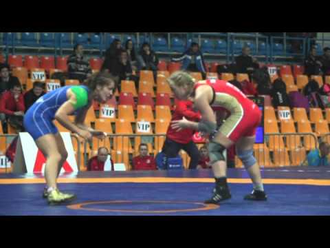 КЕН-2015. Женская борьба. 53кг. Мария Гурова (Россия) – Анжела Дороган (Азерб)