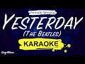 The Beatles - Yesterday (Karaoke Piano) Female Version +5