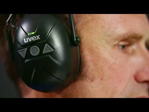 Aktive Gehörschutzkapsel uvex aXess one: Aktivierung der RAL-Funktion