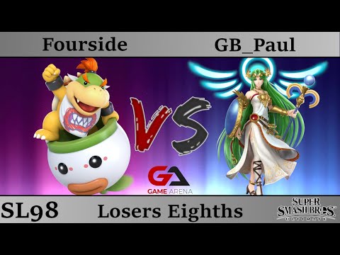 SmashLAN'd 98 - Losers Eighths: Fourisde (Bowser Jr.) vs GB_Paul (Palu)