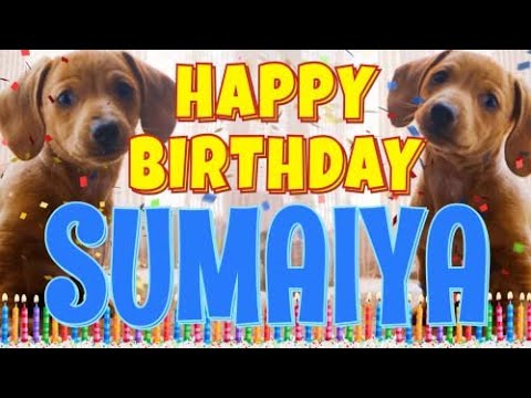 Happy Birthday Sumaiya! ( Funny Talking Dogs ) What Is Free On My Birthday