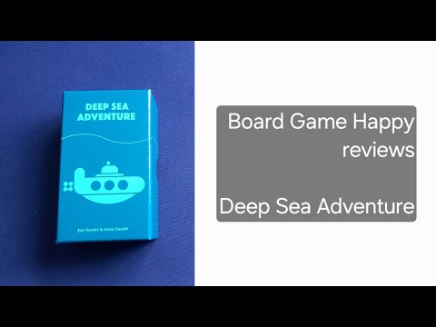 Deep Sea Adventure review by Board Game Happy