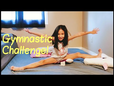 Gymnastics Challenge Easy Round with Dana 