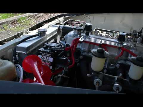 dui distributor rev limiter test ( Toyota 22R hybrid pure intake sound )