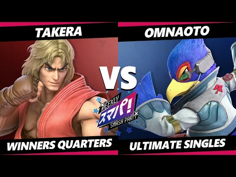 Sumapa 108 - takera (Ken) Vs. OMNaoto (Falco) Smash Ultimate - SSBU