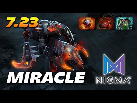 Miracle Chaos Knight 7.23 Update - Dota 2 Pro Gameplay