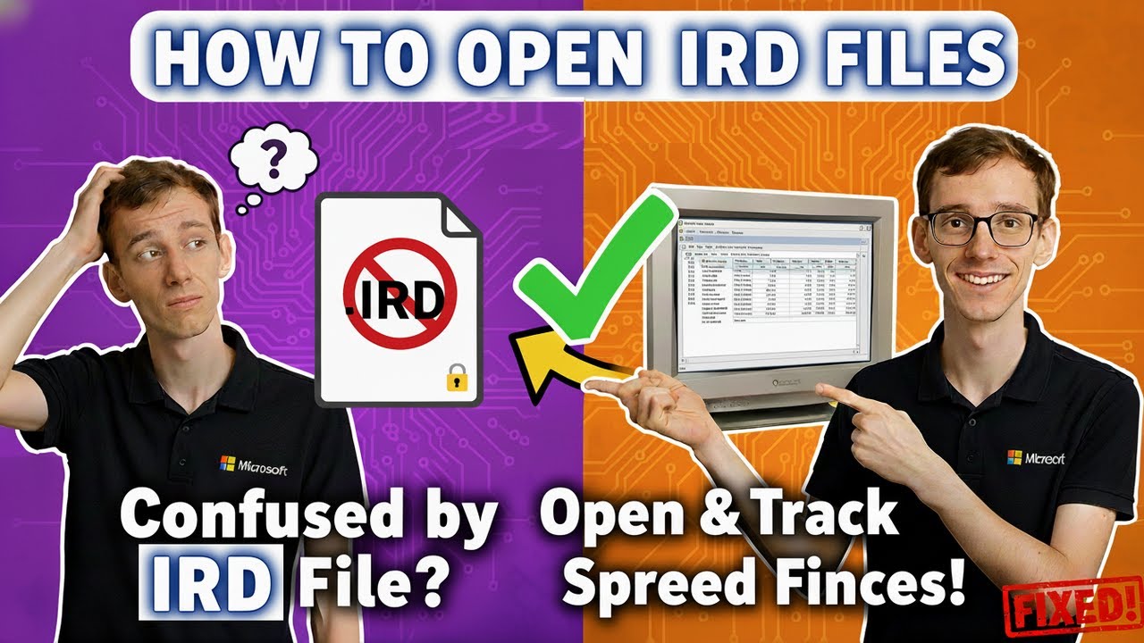 Opening IRD Files (Microsoft Money)