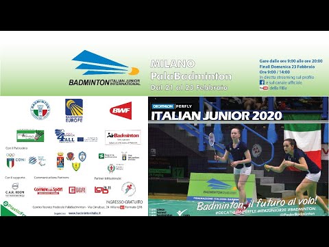 DECATHLON PERFLY Italian Junior 2020 - 22 feb Court 1