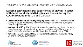 ltccovid-webinar-carer-experiences-of-staying-in-touch-with-family-friends-living-in-care-homes