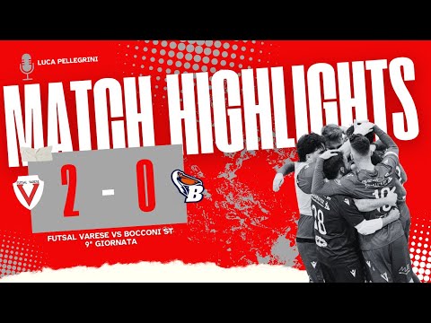 ⚽ Futsal Varese - Bocconi st 2-0 | Highlights Calcio a 5 | ⚪🔴
