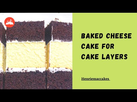 Baked Cheese cake for cake slices/Cream cakes layers