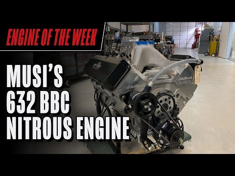Pat Musi 632 cid Big Block Chevy Nitrous Engine