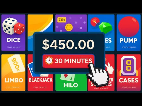I Gave Myself 30 Minutes to Win on Stake Originals