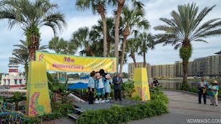 Disney's Caribbean Beach Resort 30th Anniversary moment