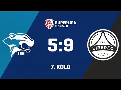 Highlights: Hu-Fa PANTHERS OTROKOVICE - FBC Liberec 5:9