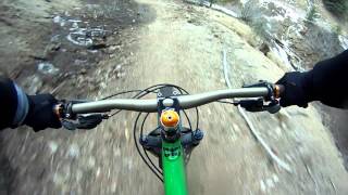 Fatbike at Mt. Piños following Paul