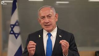 ראש הממשלה בנימין נתניהו בבור חיל האוויר (עדכוני משרד ראש הממשלה) - התמונה מוצגת ישירות מתוך אתר האינטרנט יוטיוב. זכויות היוצרים בתמונה שייכות ליוצרה. קישור קרדיט למקור התוכן נמצא בתוך דף הסרטון