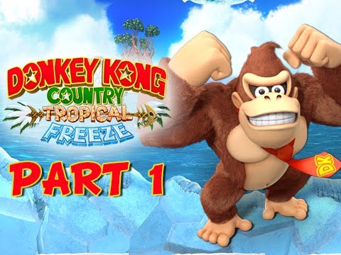 donkey kong country tropical freeze wii u test