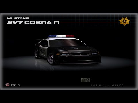 Need for Speed: Hot Pursuit 2 Ultimate Racer EV18 | Ford Mustang SVT Cobra R (Police)