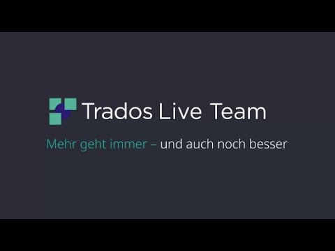 Hướng dẫn sử dụng SDL Trados Live Hướng dẫn sử dụng SDL Trados Live