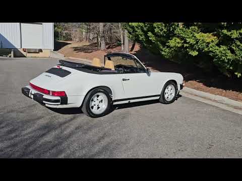 PCARMARKET Auction: Walk Around Outside - 1989 Porsche 911 Cabriolet