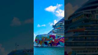 Norwegian Aqua 🛳️  #share #comment #subscribe #cruiseship #cruise #vacation #shorts #short #fun #yt