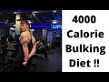 TEENAGE BODYBUILDER FULL DAY OF EATING ON THE BULK, 4000 CALORIES A DAY!!