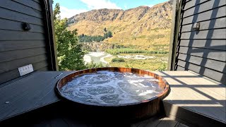 Relax Inside Onsen Hot Pools [60FPS] Queenstown New Zealand