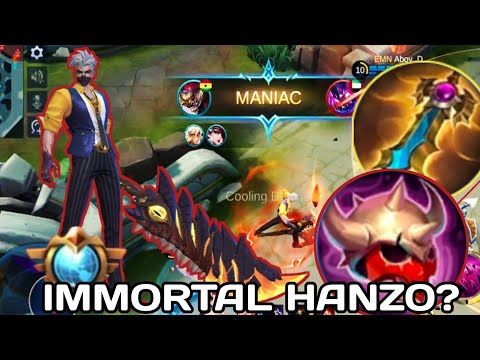 THIS BUILD MAKES HANZO IMMORTAL!!!HANZO TOP 1 GLOBAL BUILD