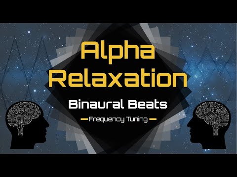 Alpha Brainwave Relaxation - 8 Hz Binaural Meditation Audio Track // Frequency Tuning
