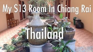 My $13 Room In Chiang Rai, Thailand - Jansom House